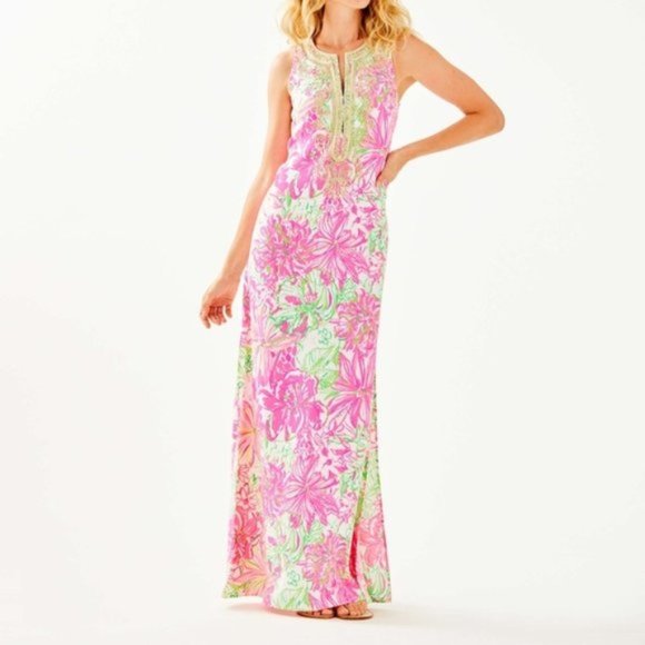 Lilly Pulitzer Dresses & Skirts - Lilly Pulitzer Carlotta Maxi Dress Koala Me Crazy